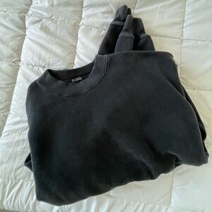 Abercrombie & Fitch Washed Black Sweatshirt